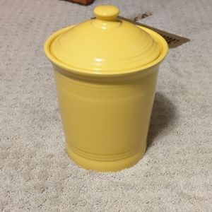 Fiestaware Large Canister - Sunflower